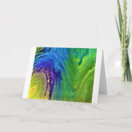 抽象芸術カラー勉強12、カード カード