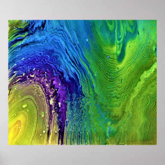 抽象芸術カラー勉強12, ポスター (正面)