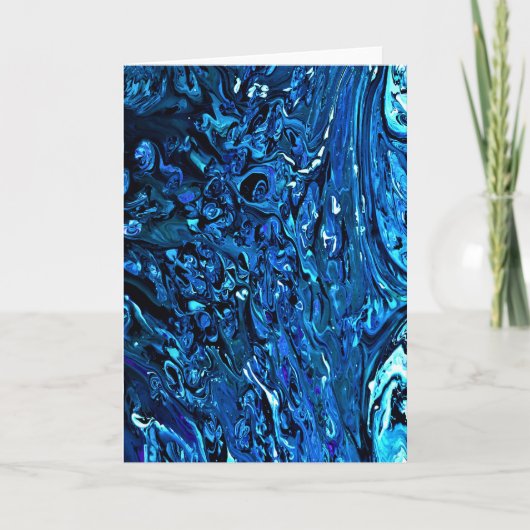 抽象芸術カラー勉強130、カード カード (正面)