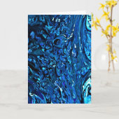 抽象芸術カラー勉強130、カード カード (黄色い花)