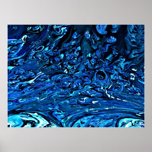 抽象芸術カラー勉強130、 ポスター (正面)