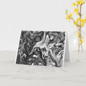 抽象芸術カラー勉強132 /なし、カード カード (黄色い花)