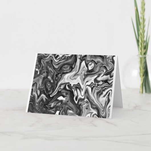 抽象芸術カラー勉強132 /なし、カード カード (正面)