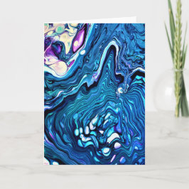 抽象芸術カラー勉強133、カード カード