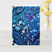 抽象芸術カラー勉強133、カード カード (黄色い花)