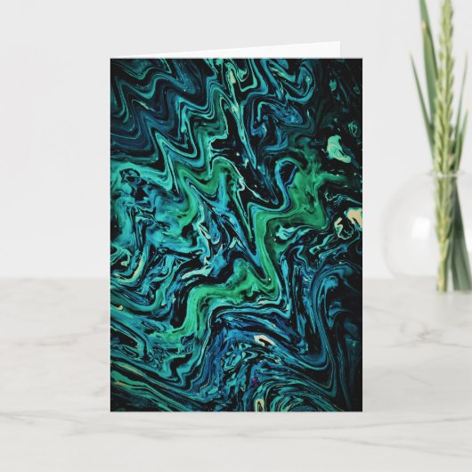 抽象芸術カラー勉強134、カード カード (正面)