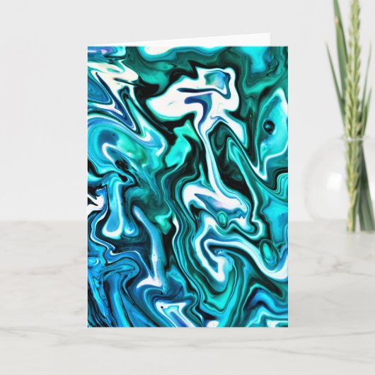 抽象芸術カラー勉強136、カード カード (正面)