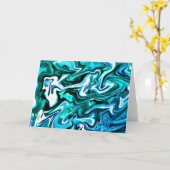 抽象芸術カラー勉強136、カード カード (黄色い花)