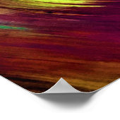 抽象芸術カラー勉強142、 ポスター (角)