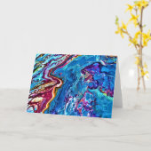 抽象芸術カラー勉強148、カード カード (黄色い花)