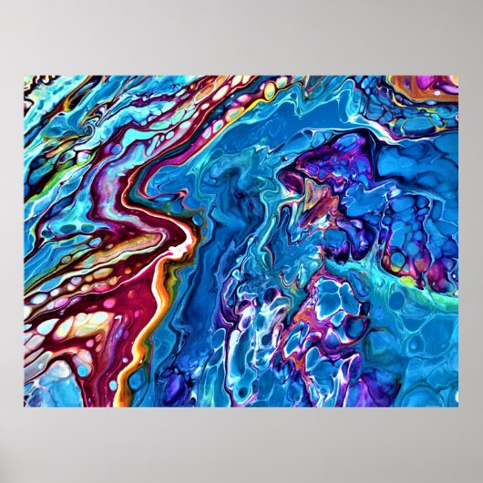 抽象芸術カラー勉強148, ポスター (正面)