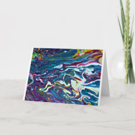 抽象芸術カラー勉強151、カード カード