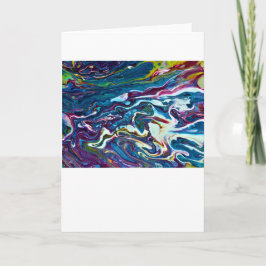 抽象芸術カラー勉強151、カード カード