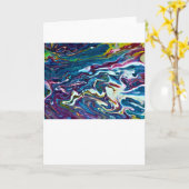 抽象芸術カラー勉強151、カード カード (黄色い花)