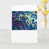 抽象芸術カラー勉強153、カード カード (黄色い花)