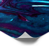 抽象芸術カラー勉強153、 ポスター (角)