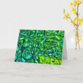 抽象芸術カラー勉強169、カード カード (黄色い花)