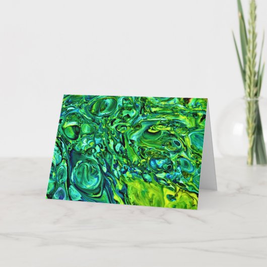 抽象芸術カラー勉強169、カード カード (正面)