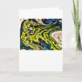 抽象芸術カラー勉強16、カード カード