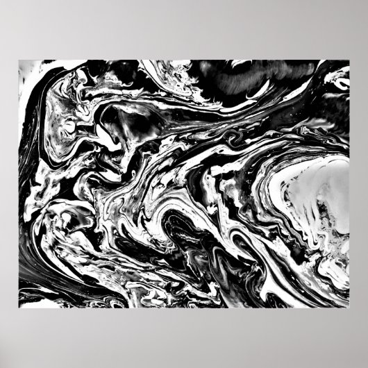 抽象芸術カラー勉強16 /ノワール， ポスター (正面)