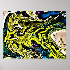 抽象芸術カラー勉強16, ポスター