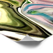 抽象芸術カラー勉強178, ポスター (角)