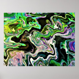 抽象芸術カラー勉強178, ポスター