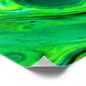 抽象芸術カラー勉強181、 ポスター (角)