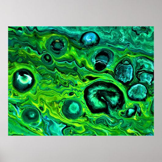 抽象芸術カラー勉強181、 ポスター (正面)