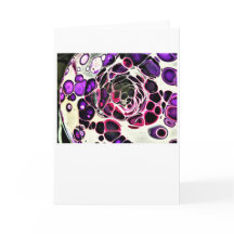 抽象芸術カラー勉強187、カード