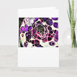 抽象芸術カラー勉強187、カード カード