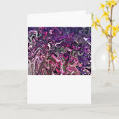 抽象芸術カラー勉強191、カード カード (黄色い花)
