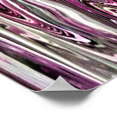 抽象芸術カラー勉強191 ポスター (角)