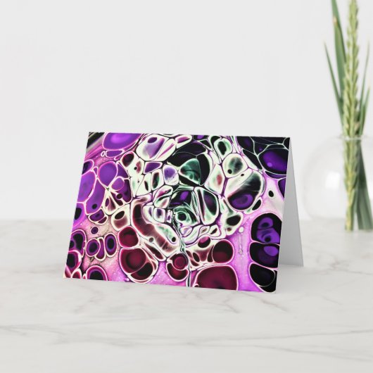 抽象芸術カラー勉強192、カード カード (正面)