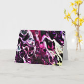 抽象芸術カラー勉強198、カード カード (黄色い花)