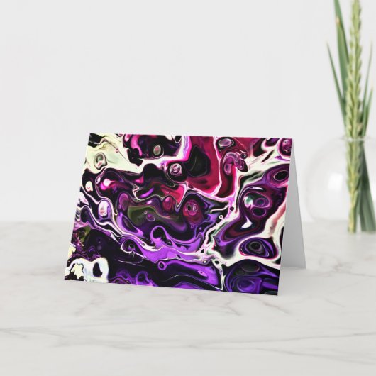 抽象芸術カラー勉強199、カード カード (正面)