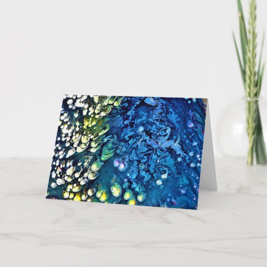 抽象芸術カラー勉強19、カード カード (正面)