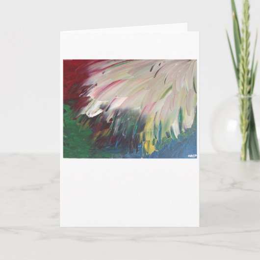 抽象芸術カラー勉強1、カード カード (正面)