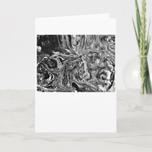 抽象芸術カラー勉強1 /ノワール，カード カード (正面)