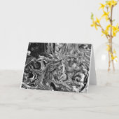 抽象芸術カラー勉強1 /ノワール，カード カード (黄色い花)