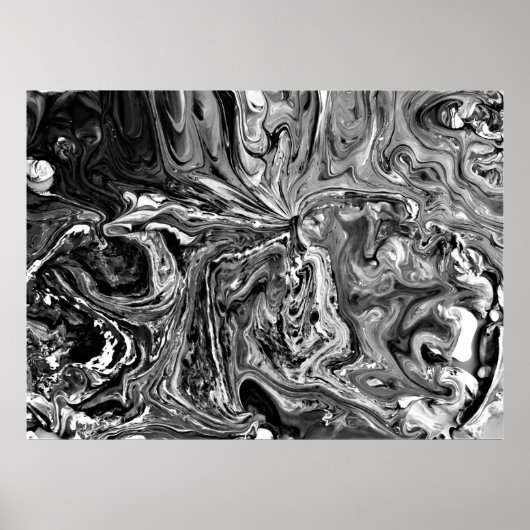 抽象芸術カラー勉強1 /ノワール、 ポスター (正面)