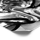 抽象芸術カラー勉強1 /ノワール、 ポスター (角)