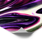 抽象芸術カラー勉強200、 ポスター (角)