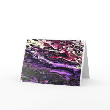 抽象芸術カラー勉強201、カード