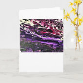 抽象芸術カラー勉強201、カード カード (黄色い花)