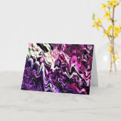 抽象芸術カラー勉強205、カード カード (黄色い花)