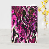 抽象芸術カラー勉強208、カード カード (黄色い花)