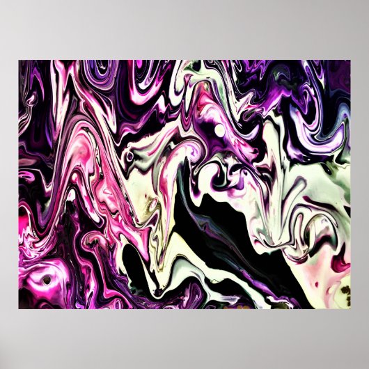 抽象芸術カラー勉強213、 ポスター (正面)