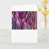 抽象芸術カラー勉強214、カード カード (黄色い花)