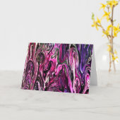 抽象芸術カラー勉強214、カード カード (黄色い花)